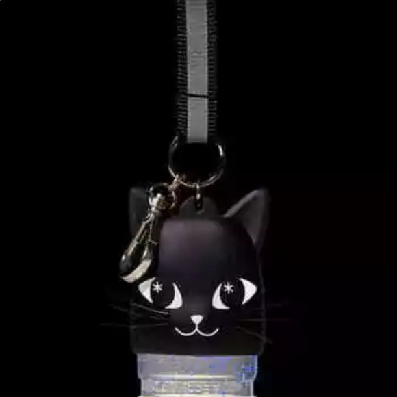 RARE!! LAST ONE LEFT. Cat Holder & Necklace Sanitizer Holder. FREE SANITIZER - Picture 2 of 7